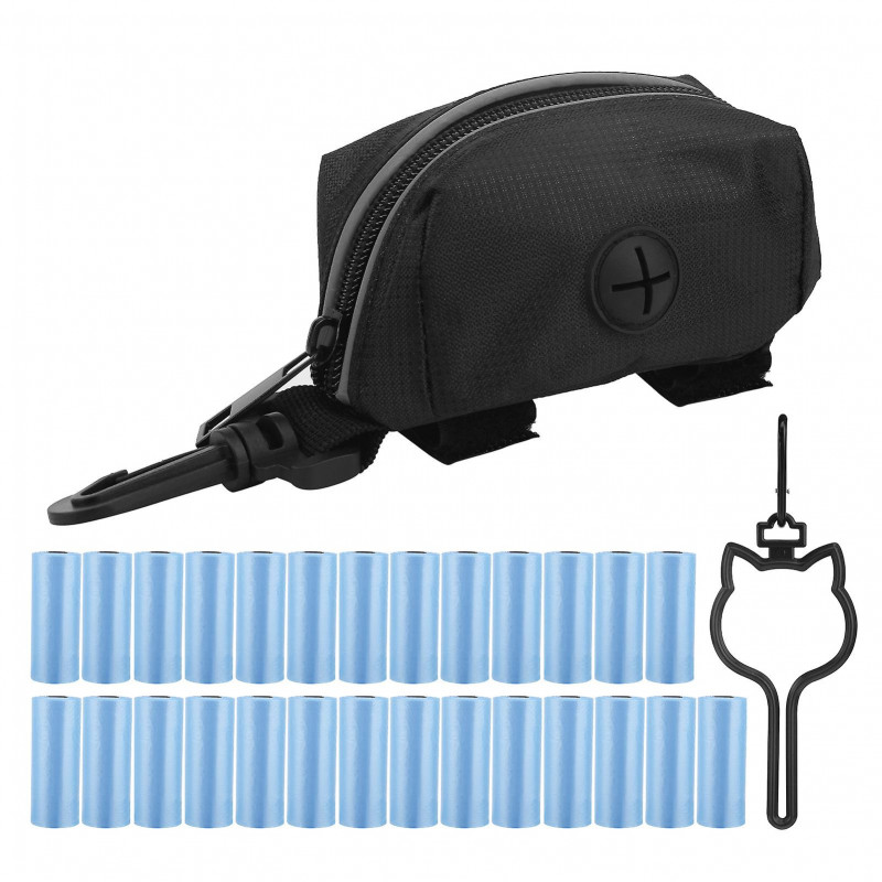 27rolls/405bags Dog Poop Bag Set Garden Waste Pickup Eco Friendly With Dispenser