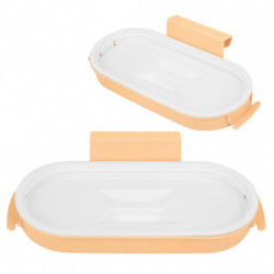 Trash Rack Wall Mounted No Punching Eco-Friendly Garbage Bag Holder with Cover