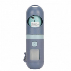 Dog Poop Bag Dispenser with LED Flashlight Multifunctional Pet Waste Holder for Walking Accessories