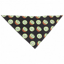 Outdoor Triangle Shape Soft Fruit Pattern Bow Tie Photography Prop Dog Scarf