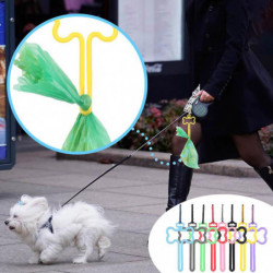 Hands Free Dog Poop Bag Holder Dispenser Easy To Use Hands-free Holder For Dog