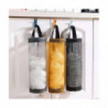 9pcs Hanging Plastic Bag Organizer, Plastic Bag Holder Foldable Mesh Hanging Storage Bag Dispenser