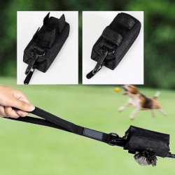 Pet Dog Poops Waste Bag Dispenser Poo Holder Portable Accessories for Walking Travel