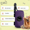 Pet Dog Poops Waste Bag Dispenser Poo Holder Portable Accessories for Walking Travel