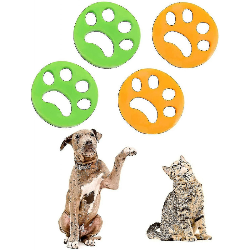 4 Pcs Réutilisable Machine À Laver Cheveux Catcher Visqueux Cheveux Nettoyage -cdsx