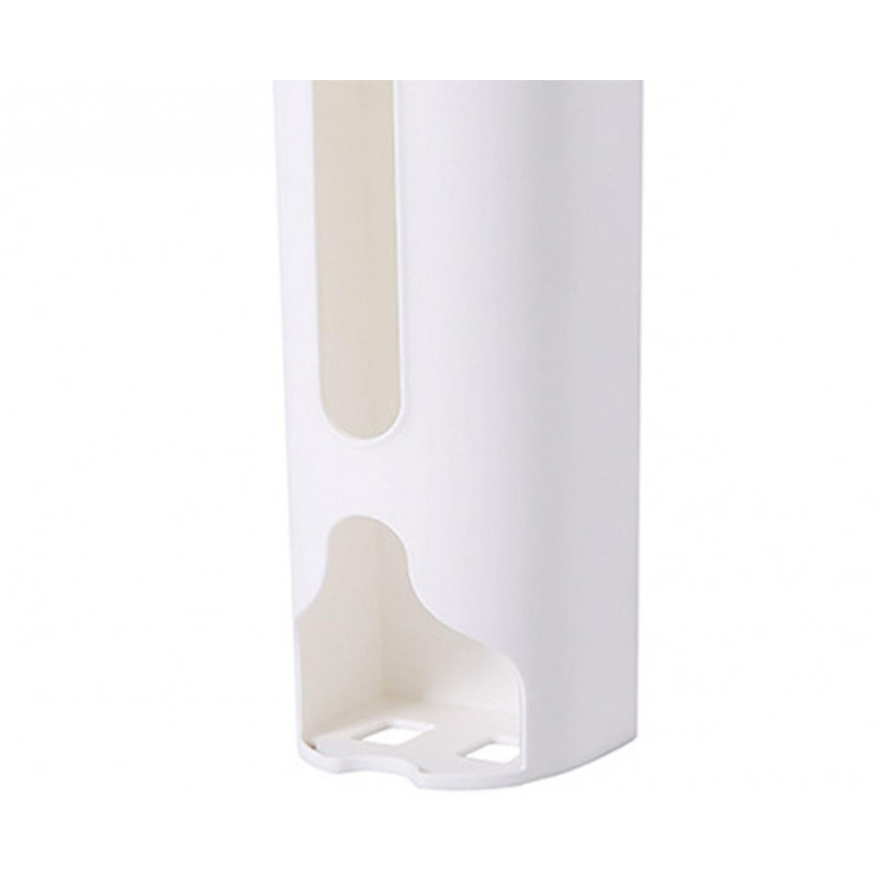Plastic Bag Holder Kitchen Grocery Plastic Bag Storage and Dispenser for Plastic - White