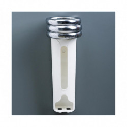 Plastic Bag Holder Kitchen Grocery Plastic Bag Storage and Dispenser for Plastic - White