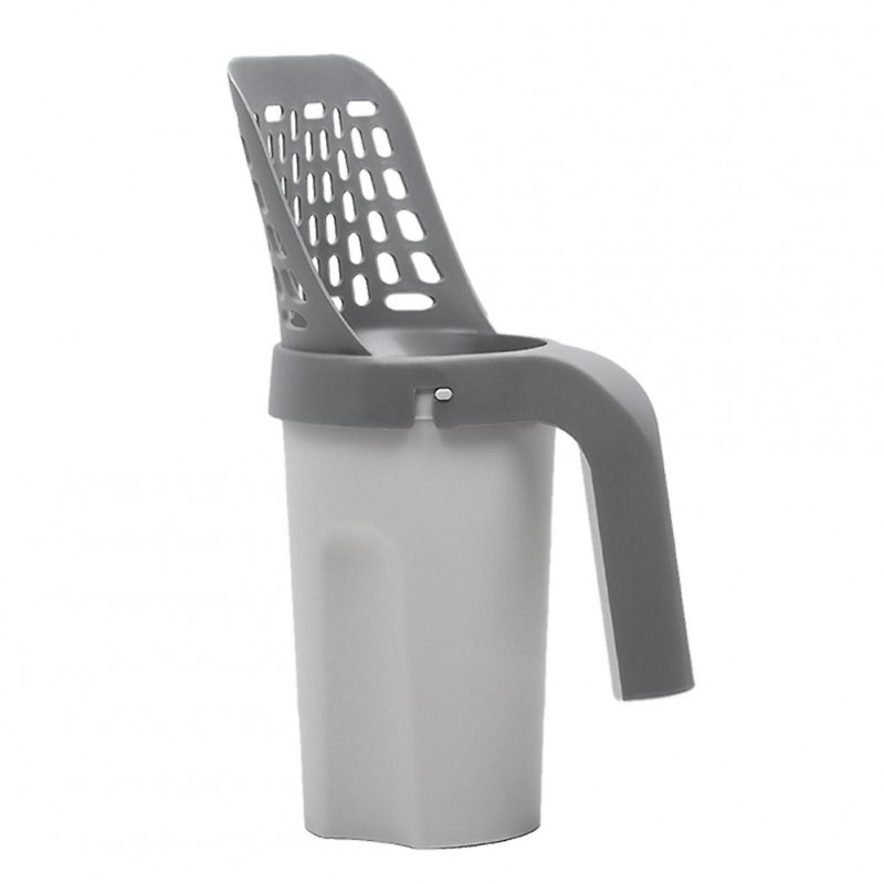 Litter Shovel Cleaning Litter Scooper One-piece Portable Litter Box Cleaning Tool Pet Supplies