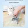 Litter Shovel Cleaning Litter Scooper One-piece Portable Litter Box Cleaning Tool Pet Supplies