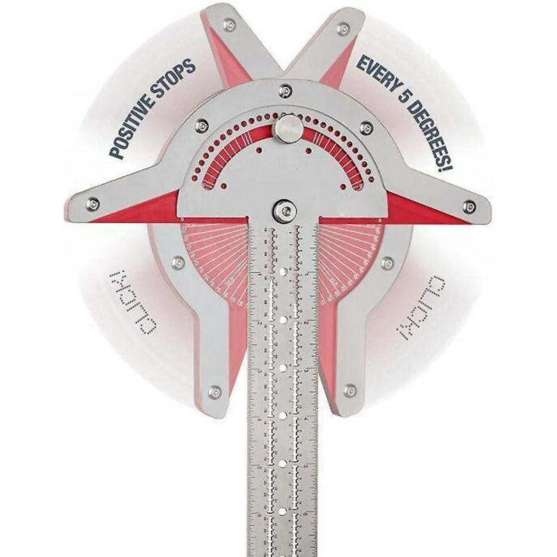 Angle Protractor, Carpenter's Edge Ruler, Two Arm Carpentry Ruler, Two Arm Carpentry Ruler, Angle Measuring Tool, [...]