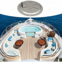 Grille de ventilation ronde, ouverture de ventilation réglable Évent de ventilation en acier inoxydable Entrée et [...]