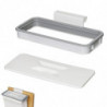 Hanging Trash Bag Holder, Kitchen Cupboard Garbage Storage Trash Bag Storage Rack With Lid Hanging