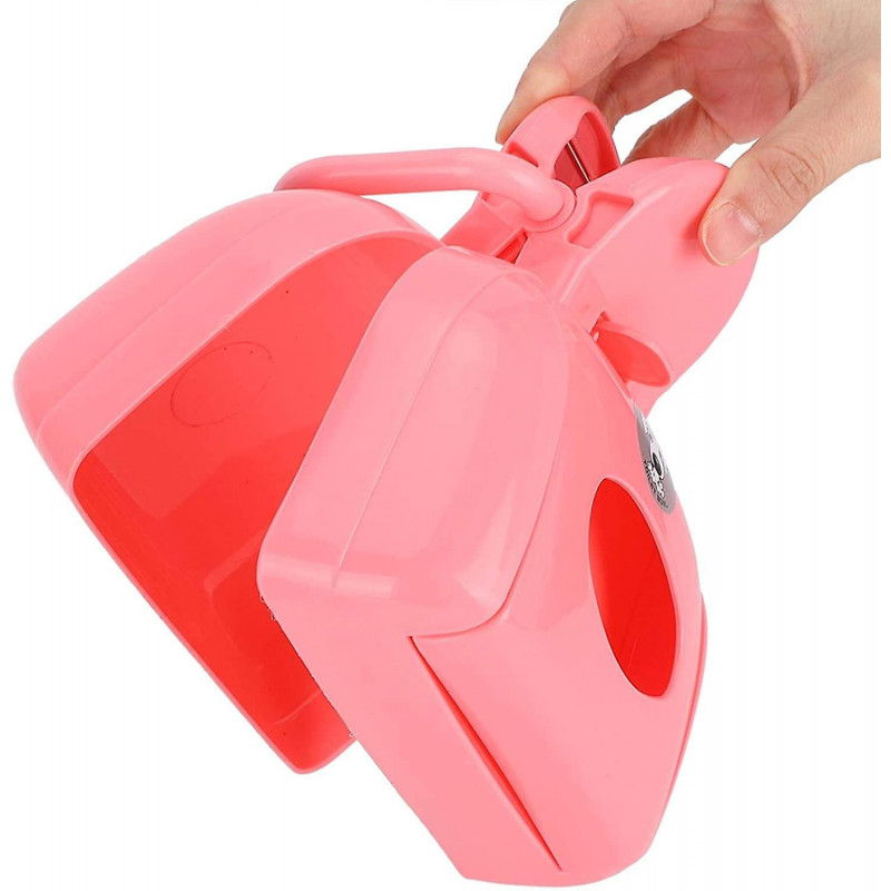 Pink Dog Waste Cleaning Tool With Storage Case Humanized Handle,for Cleaning Outdoor Walking Hiking