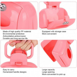 Pink Dog Waste Cleaning Tool With Storage Case Humanized Handle,for Cleaning Outdoor Walking Hiking