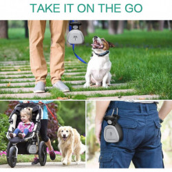 Pet Pooper Scooper, Scoop de caca portable pour chien chat avec distributeur de sac, nettoyage de pelle portable [...]
