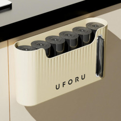 1 Set 1L Garbage Bag Box Wall-Mounted Large Opening Easy Access Space-Saving Trash Bag Organizer Kitchen Supply KAESI 1 Set 1L Garbage Bag Box Wall-Mounted Large Opening Easy Access Space-Saving Trash Bag Organizer Kitchen Supply KAESI