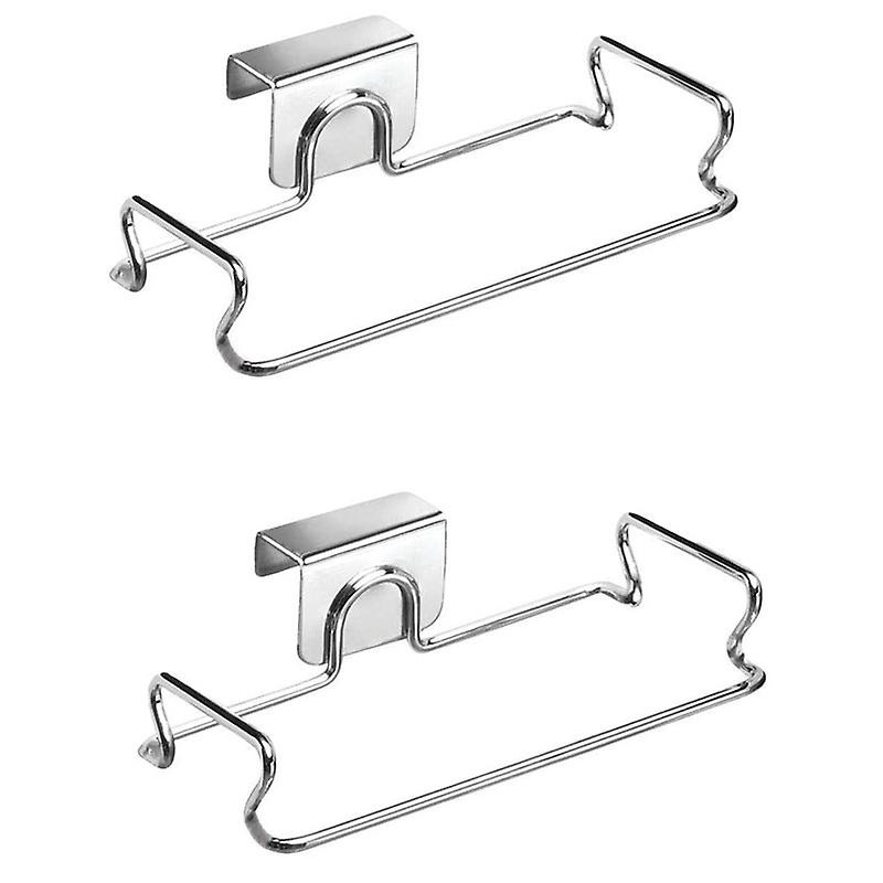 Hanging Trash Bag Holder,Door Back Garbage Bag Rubbish Bag Hanger for Kitchen Cupboard Cabinets Pra