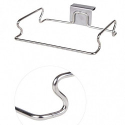 Hanging Trash Bag Holder,Door Back Garbage Bag Rubbish Bag Hanger for Kitchen Cupboard Cabinets Pra