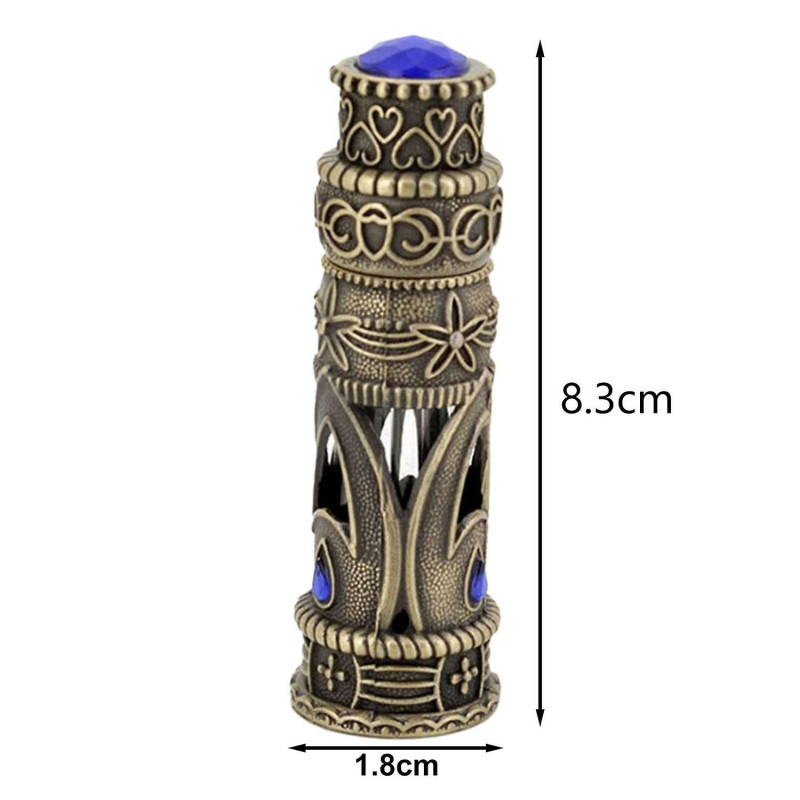 6ML Perfume Bottle Exquisite Hollowed Good Sealing Leak-proof Easy to Carry Empty Refillable Mini 6ML Perfume Bottle Exquisite Hollowed Good Sealing Leak-proof Easy to Carry Empty Refillable Mini
