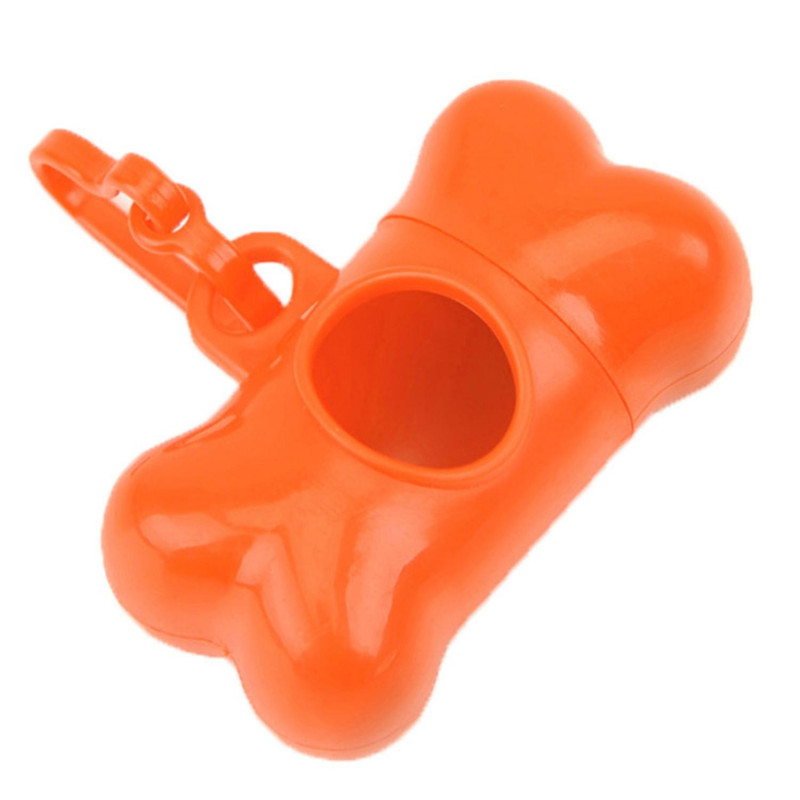 Renikh Clean-up Bag Dispenser Bone Shape Outdoor Light Weight Waste Bag Box with Plastic Clamp Renikh Clean-up Bag Dispenser Bone Shape Outdoor Light Weight Waste Bag Box with Plastic Clamp