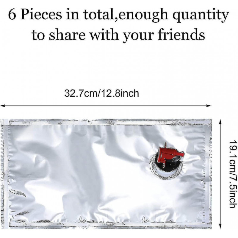 6 Pieces Wine Purse Refill Bags Refill Bladders Reusable Refillable Wine Replacement Storage Pouch W 6 Pieces Wine Purse Refill Bags Refill Bladders Reusable Refillable Wine Replacement Storage Pouch W