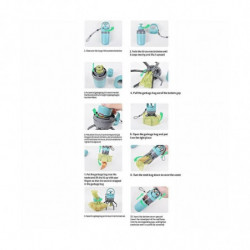 Pet Dog Poop Zero Waste Dog Pooper Bags Dispenser Pets Products For Dog Litter Poop Pick Up Excreta