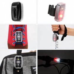 Safety Led Strobe Lights For Running/walking /bike/ Dog Pet, Flashing Warning