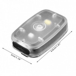 Safety Led Strobe Lights For Running/walking /bike/ Dog Pet, Flashing Warning
