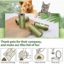 Poop Bag - 540 Pcs Dog Poop Bag, Dog Poop Bags, Waterproof Pet Poop Bags Zh5-2