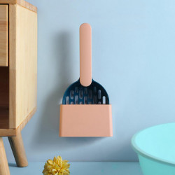 Cats Poop Scoop avec boîte de rangement Pelle de nettoyage Chaton Porte-litière Pet Garbage Scoop Kit d’outils de [...]