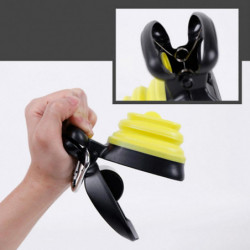 Pet Travel Folding Poop Scoop Clean Pick Up Droppings Nettoyeur Chien Extérieur Portable Mini Toilette