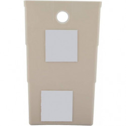 Plastic Bag Holder, Wall Mount Bag Dispenser Plastic Grocery Bag Holder With Big Holes(khaki)