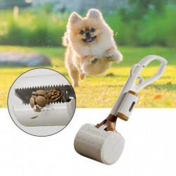 Dog Poop Scooper, Lightweight Pet Stool Scooper, Poop Gripper for Park, Lawn, Traveling