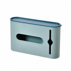 1 Set Garbage Bag Box with Lid Strong Load-bearing Punch-free Visual Window Wall-mounted Rubbish Bag Organizer [...]