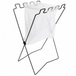 Trash Rack Portable Trash Bag Rack Bbq Picnic Iron Wire Folding Shelf Garbage Bag Holder Metal Folding Trash Bag [...]