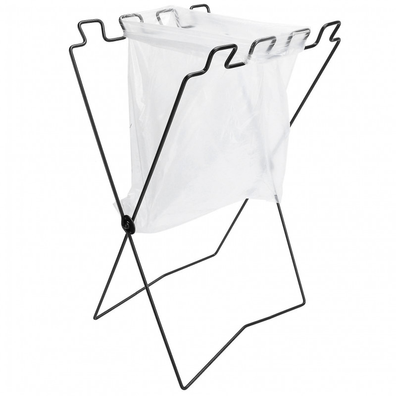 Trash Rack Portable Trash Bag Rack Bbq Picnic Iron Wire Folding Shelf Garbage Bag Holder Metal Folding Trash Bag [...]