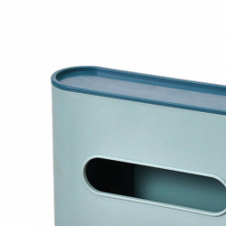 1 Set Garbage Bag Box with Lid Strong Load-bearing Punch-free Visual Window Wall-mounted Rubbish Bag Organizer [...]