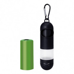 Dog Waste Bag Dispenser Portable Pet Waste Bag Holder Black