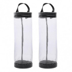 2 Pcs Plastic Bag Holder, Dispensers, Trash Bags Holder Recycling Container
