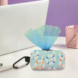 Dog Poop Bag Holder Pet Waste Bag Holder Dog Trash Bag Dispenser Pouch Waste Bag Dispenser for Leash for Travel Outdoor