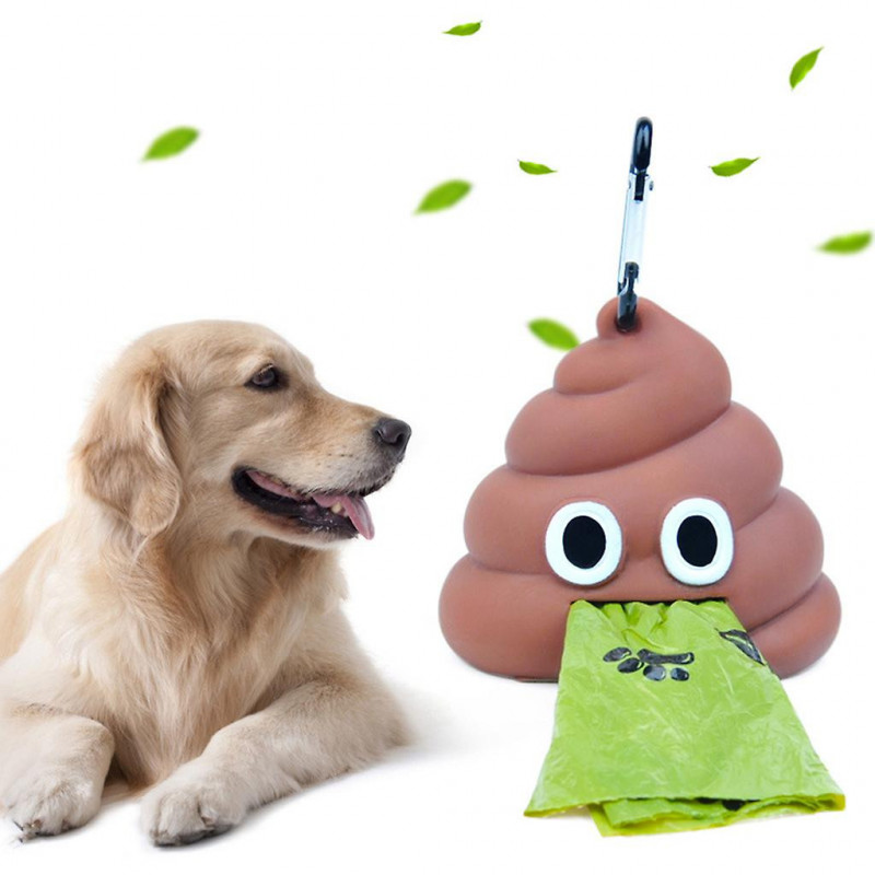 Extérieur Portable Waste Bag Dispenser Carrier Dog Poop Bag Holder Boîte de rangement Extérieur Portable Waste Bag Dispenser Carrier Dog Poop Bag Holder Boîte de rangement