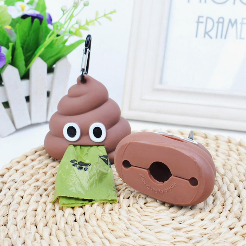 Extérieur Portable Waste Bag Dispenser Carrier Dog Poop Bag Holder Boîte de rangement Extérieur Portable Waste Bag Dispenser Carrier Dog Poop Bag Holder Boîte de rangement