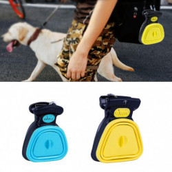 Pet Dog Travel Folding Poop Scoop Clean Pick Up Droppings Cleaner Pets Outdoor Portable Mini WC