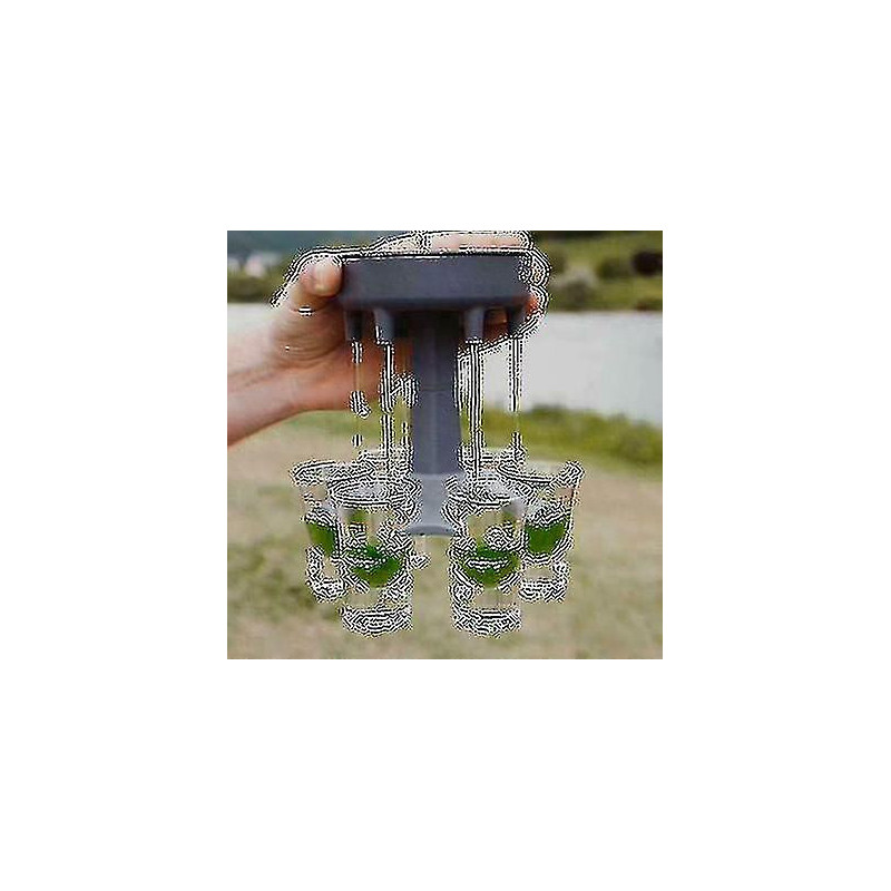 6 Pcs Shot Glass Dispenser And Holder 6 Pcs Shot Glass Dispenser And Holder