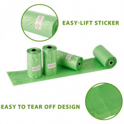 Dog Poop Bags With Leak-proof Unscented Compostable Pet Waste Disposal Refill For Doggy Puppy 1440