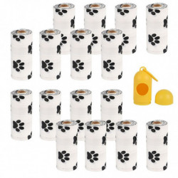 Biodegradable Dog Poo Bag Pet Poop Waste Bag With Dispenser 16roll Dispenser