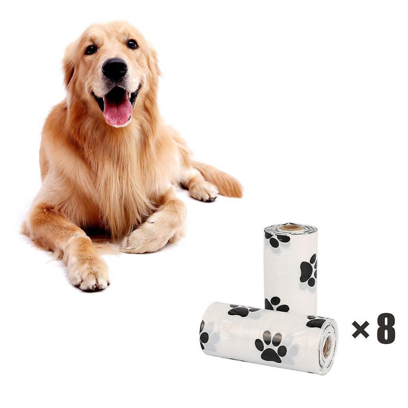 Biodegradable Dog Poo Bag Pet Poop Waste Bag With Dispenser 16roll Dispenser