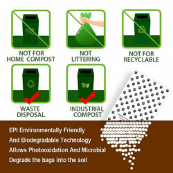 Biodegradable Dog Poo Bag Pet Poop Waste Bag With Dispenser 16roll Dispenser