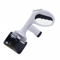 2cs Cat Dog Poop Scooper Poo Shovel Puppy Kitten Waste Pick-up Tools Black