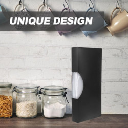 Glove Storage Box Plastic Bags Plastic Bag Holder Reusable Bag Dispenser Space-saving Organizer Storage Dispensers